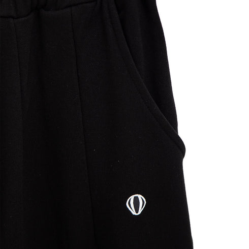 Anglan Wappen Sweat Balloon Pants Black Degli Uberti
